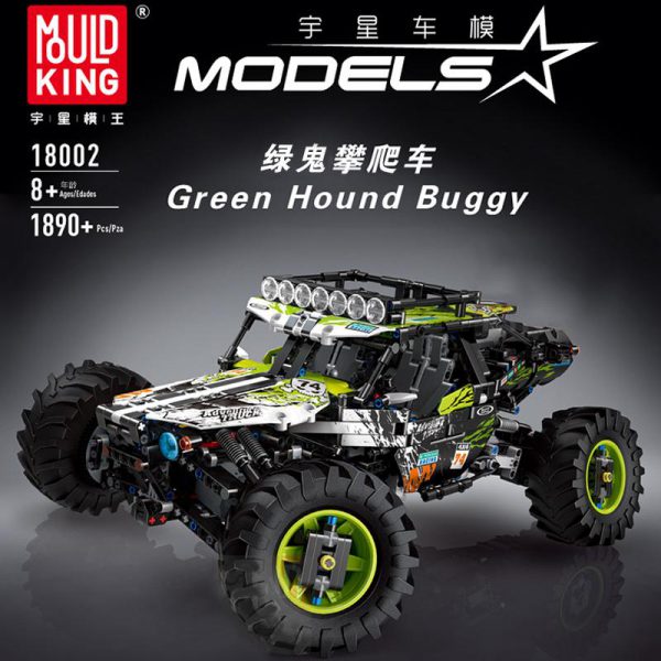Mould King Moc Technic Buggy Remote Control Terrain Off Road Climbing Truck model Building Blocks Lepining 1 - MOULD KING