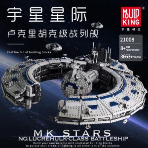 Moc For Star Of Space Wars Brickheadz-wicket Building Blocks