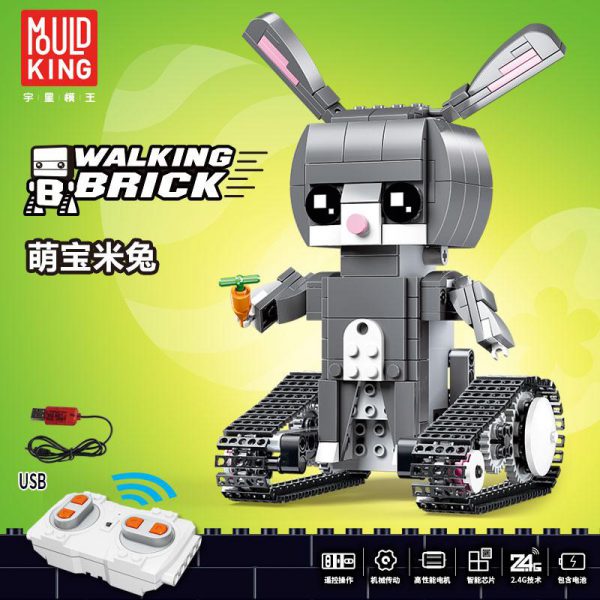 Yeshin 13042 13043 13044 13045 The Movable Cartoon Robot Set Remote Control Doll Building Blocks Bricks 4 - MOULD KING