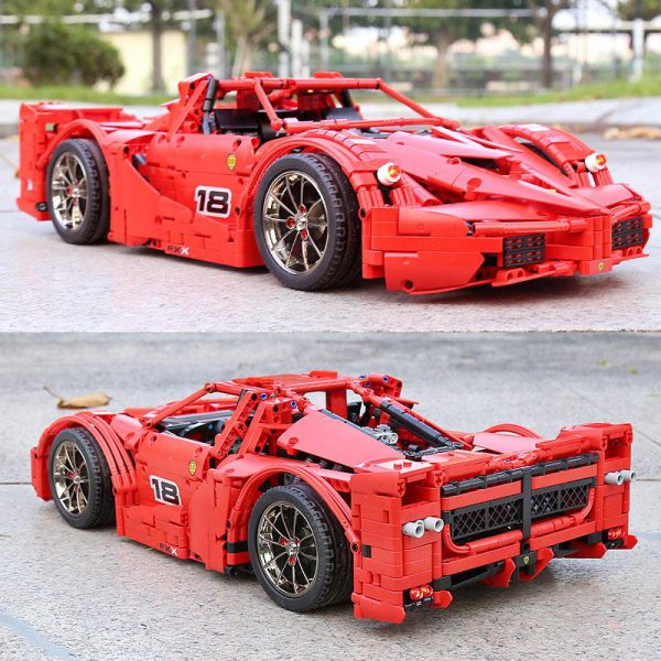 Yeshin 13085 Technic Car Toys The FXX Sport Racing Car Set Building Blocks Bricks 1 8 1 - MOULD KING