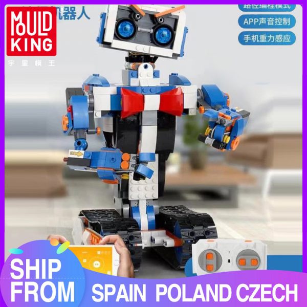 MOULD KING Idea intelligent programming Remote control robot Boost WALL E Toys Model Building Bricks Blocks - MOULD KING