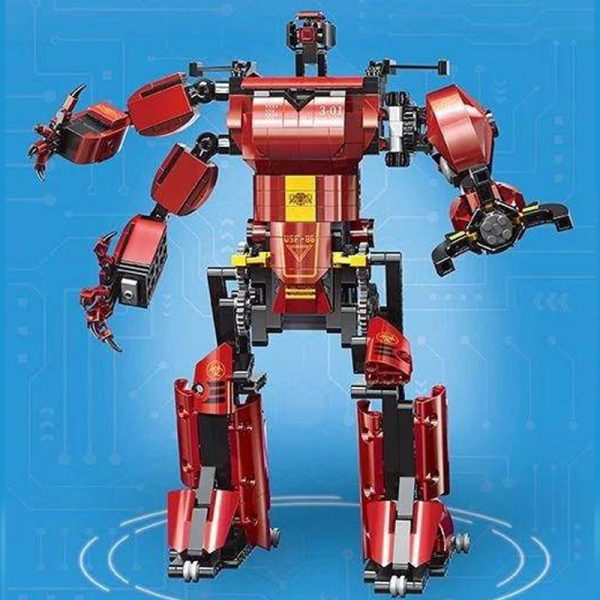 MOULDKING 15038 Crimson Robot 4 - MOULD KING