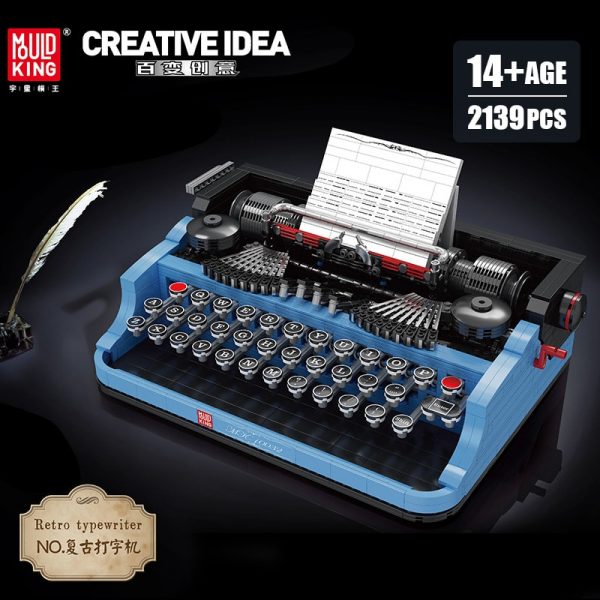 MOULD KING 10032 Typewriter with 2139 pieces
