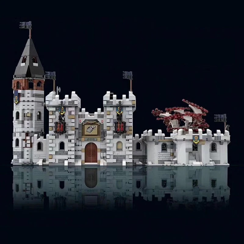 18k k101 winterfell castle game of thrones movie 1012 - MOULD KING
