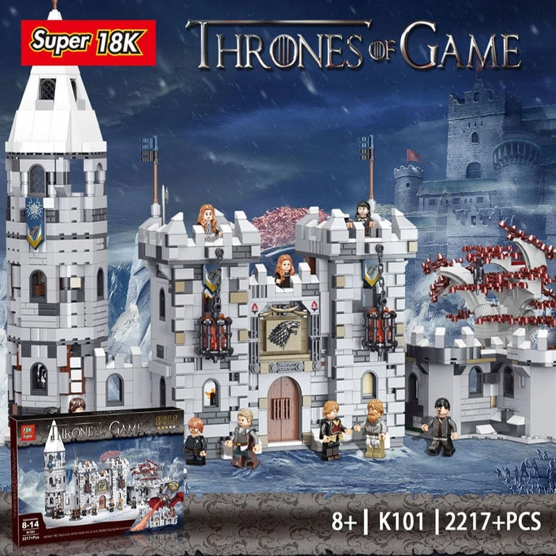 18k k101 winterfell castle game of thrones movie 2026 - MOULD KING