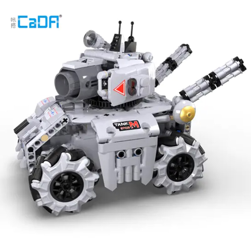 cada c71012 storm tank scrarch graphical programming robot 2208 - MOULD KING