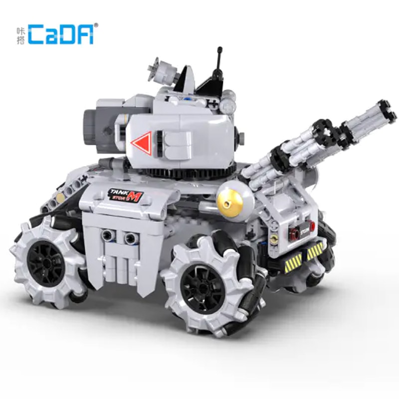 cada c71012 storm tank scrarch graphical programming robot 2605 - MOULD KING