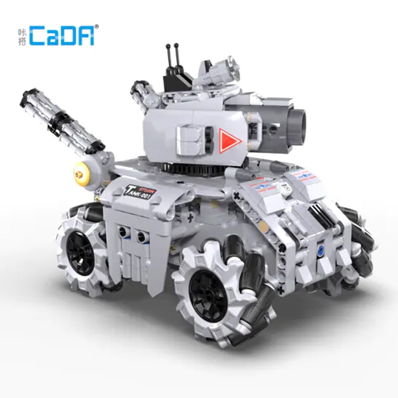 cada c71012 storm tank scrarch graphical programming robot 5175 - MOULD KING