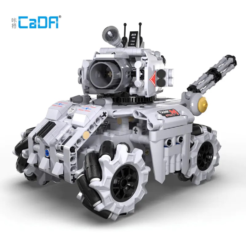 cada c71012 storm tank scrarch graphical programming robot 6306 - MOULD KING