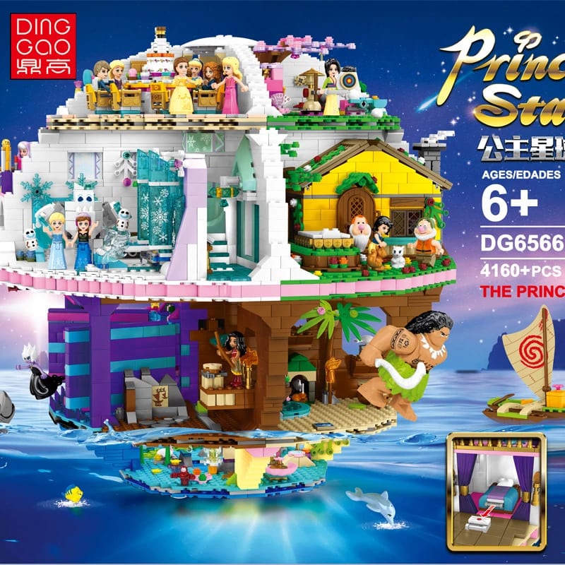 ding gao dg6566 the princess star 8293 - MOULD KING