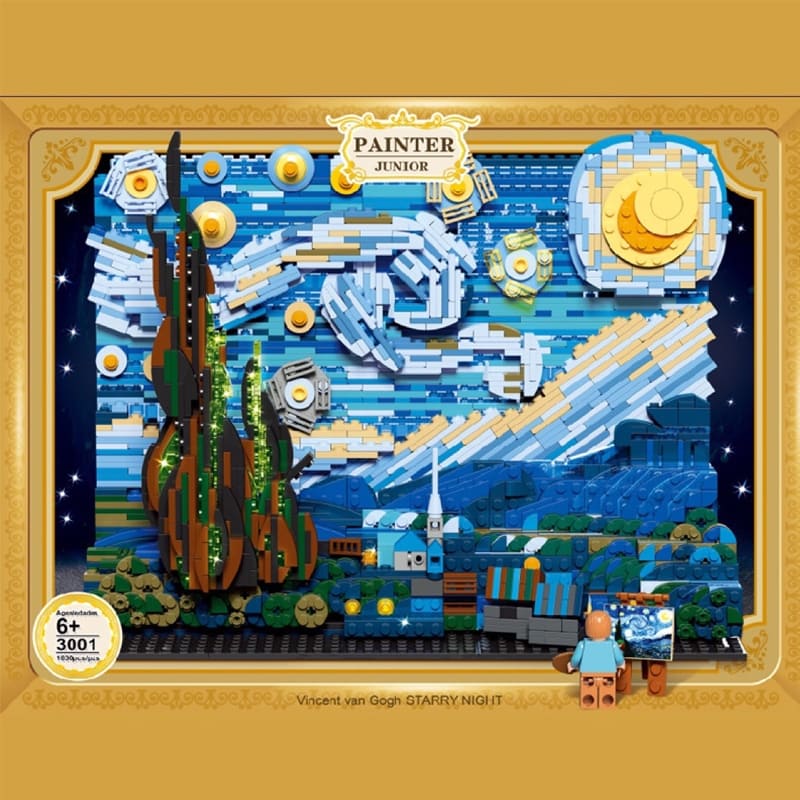dk 3001 vincent van gogh the starry night 2726 - MOULD KING