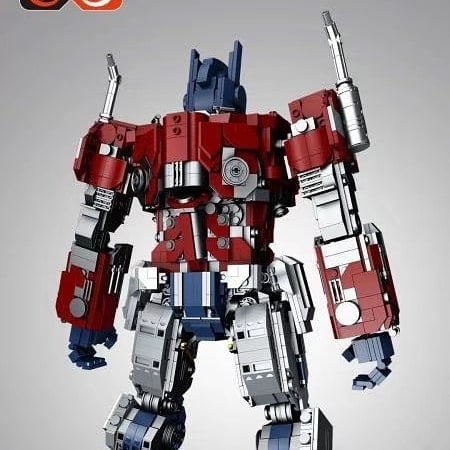 moc factory 66 661 optimus prime transformer robot 4766 - MOULD KING