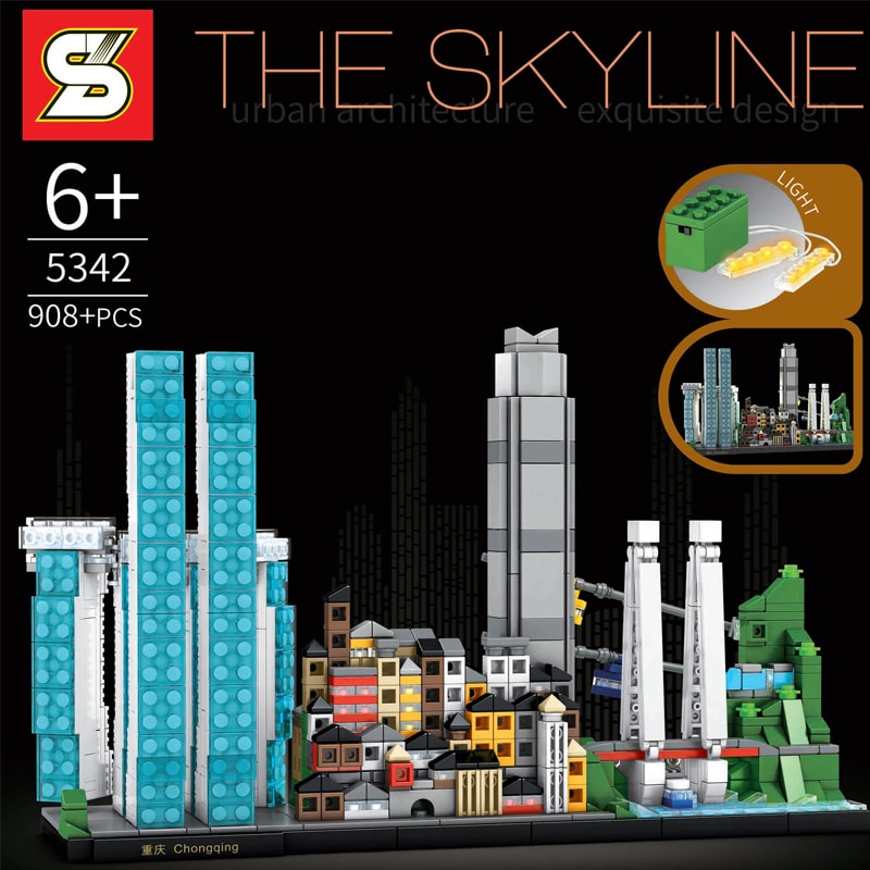sy 5342 the skyline chongqing 6544 - MOULD KING