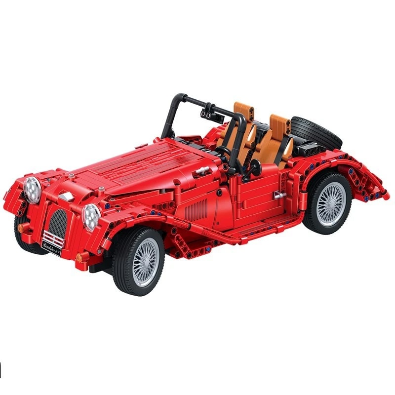 winner 7062 the red convertible classic car 110 5102 - MOULD KING