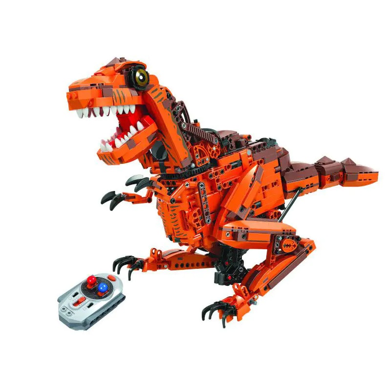 winner 7106 splicing rc dinosaur with lights and sound 7166 - MOULD KING