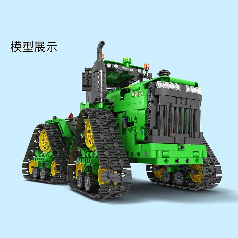 winner 7119 technology assembly crawler tractor 118 8095 - MOULD KING