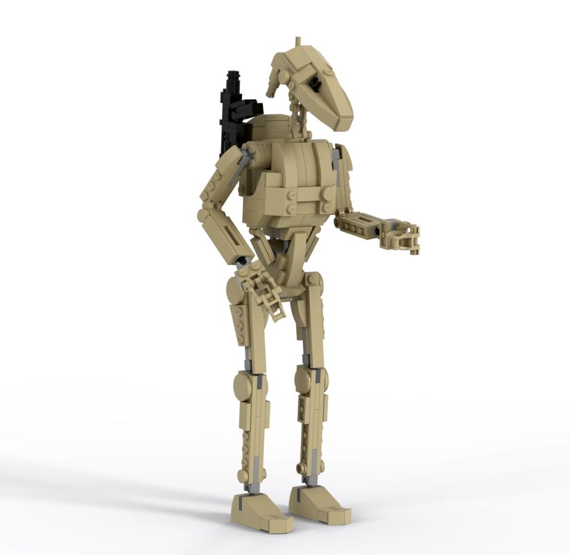 MOC-35343 B1 Battle Droid Star Wars by 2bricksofficial MOC FACTORY
