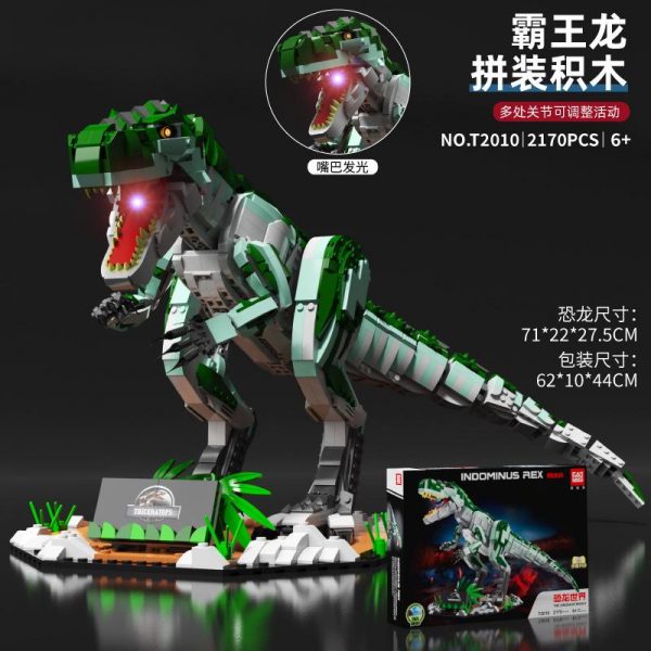 GAO MISI T2010 2013 Dinosaur World with Lights 5 - MOULD KING