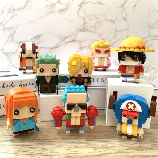 HSANHE 11001 ONE PIECE Characters with 1500 pieces 7 - MOULD KING