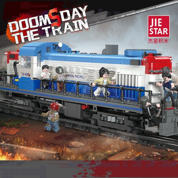 JIE STAR 59006 Doomsday the Train with 2399 pieces 6 - MOULD KING