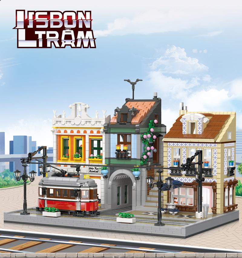JIE STAR 89132 The Lisbon Tram with 3080 pieces