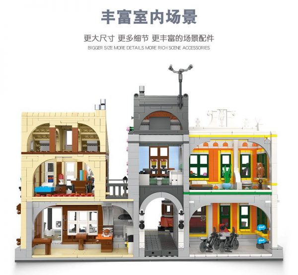 JIE STAR 89132 The Lisbon Tram with 3080 pieces 4 - MOULD KING