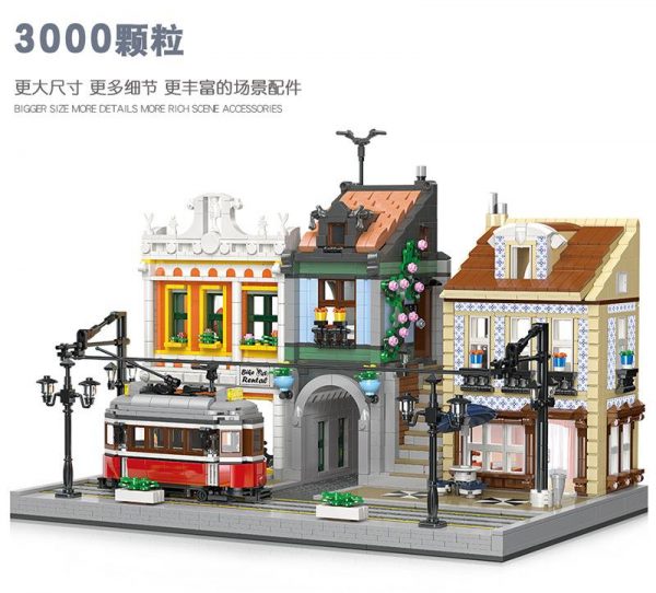 JIE STAR 89132 The Lisbon Tram with 3080 pieces 5 - MOULD KING