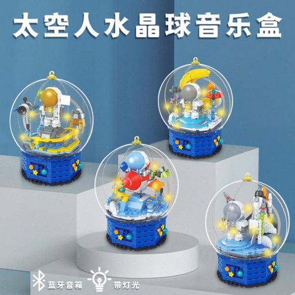 KACO D001 Balloon Astronaut with Lights with 370 pieces 10 - MOULD KING