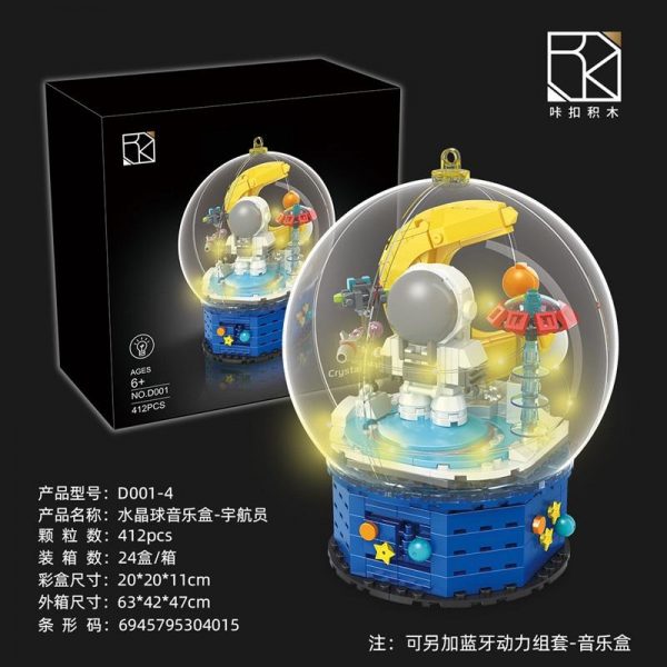 KACO D001 Balloon Astronaut with Lights with 370 pieces 3 - MOULD KING