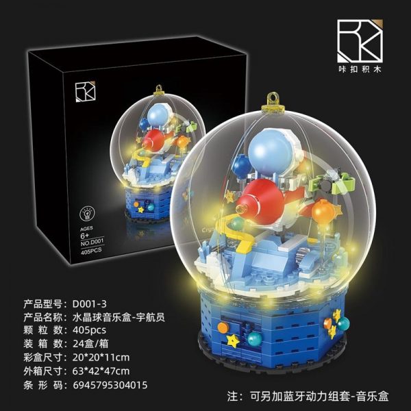 KACO D001 Balloon Astronaut with Lights with 370 pieces 4 - MOULD KING