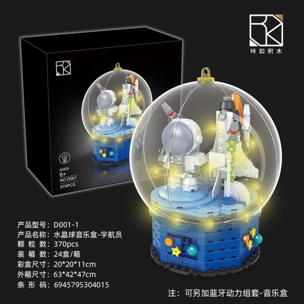 KACO D001 Balloon Astronaut with Lights with 370 pieces 6 - MOULD KING