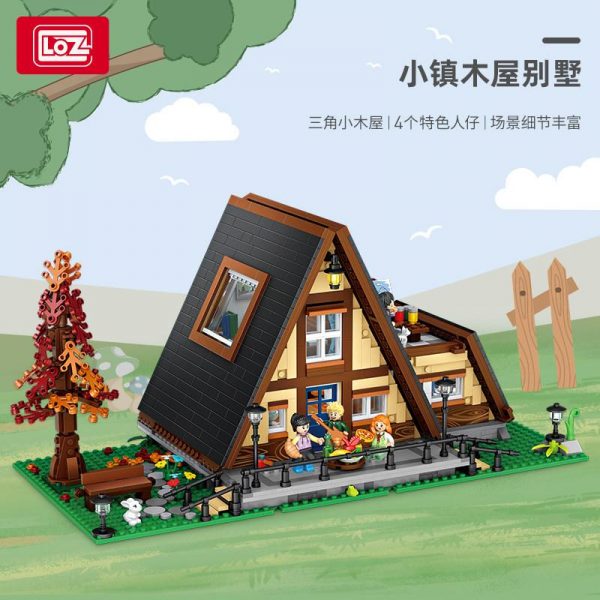 LOZ 1037 Tiny Cabin House with 1917 pieces 1 - MOULD KING