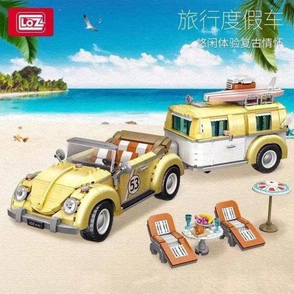 LOZ 1130 Station Wagon with 2228 pieces 1 - MOULD KING