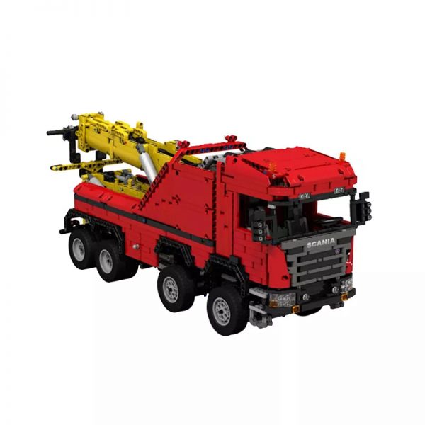 MOC 0583 Scania 8x8 Extreme Tow Truck Technic by JaapTechnic MOC FACTORY 2 - MOULD KING