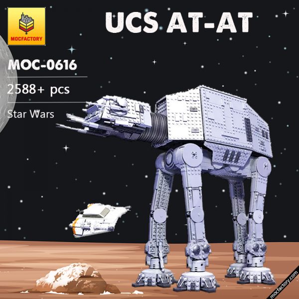 MOC 0616 UCS AT AT Star Wars by Aniomylone MOC FACTORY 2 - MOULD KING