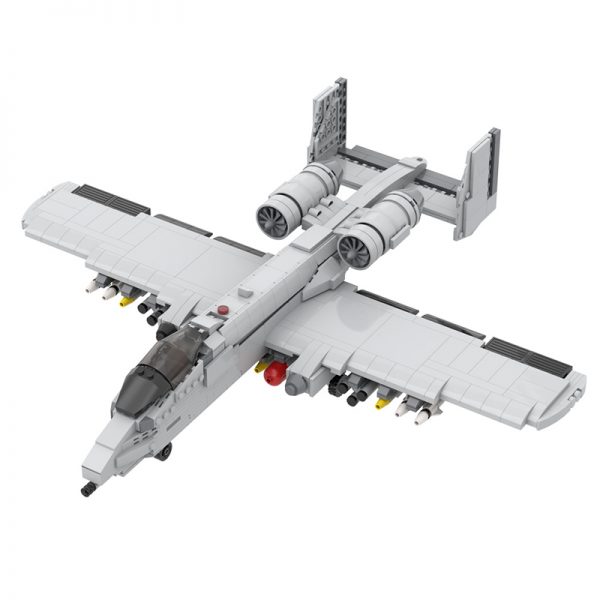 MOC 12091 A 10 Thunderbolt II Military by DarthDesigner MOC FACTORY 2 - MOULD KING