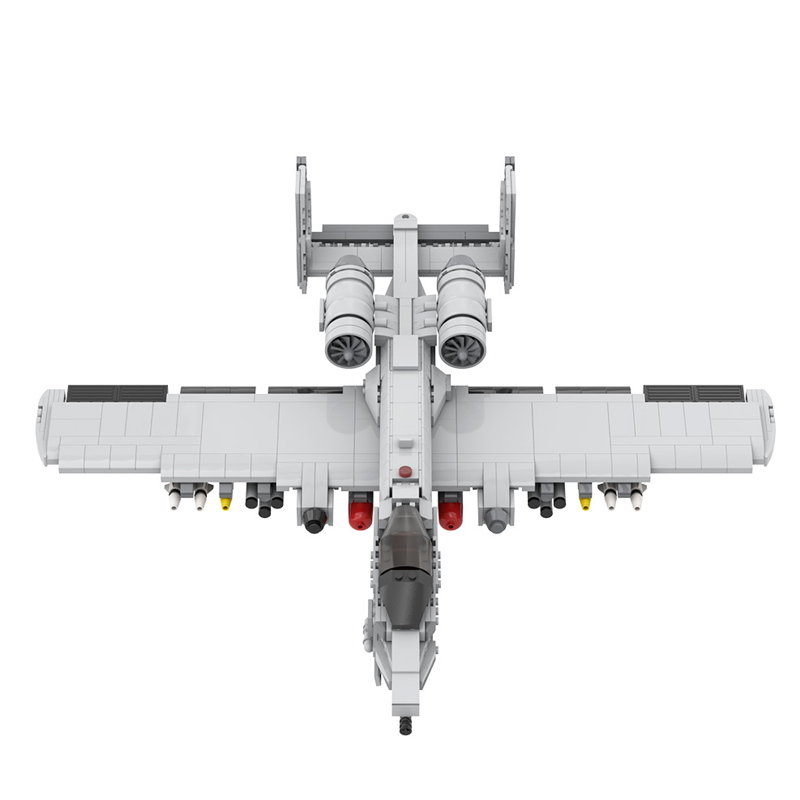 MOC-12091 A-10 Thunderbolt II Military by DarthDesigner MOC