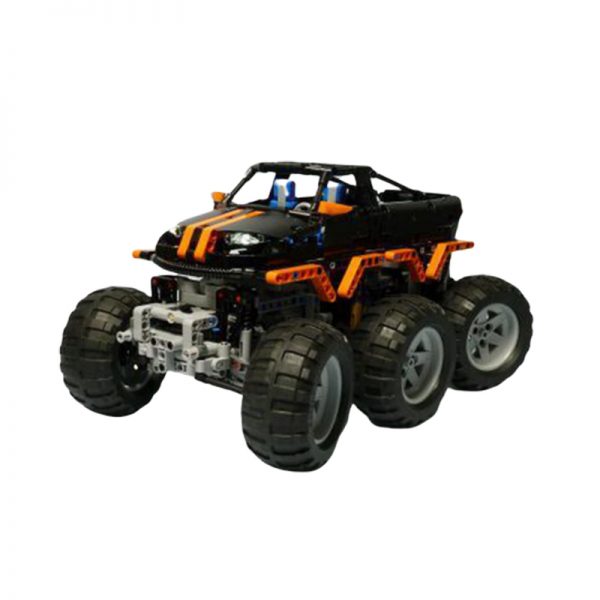 MOC 1244 Monster Truck 6x6 by Madoca1977 MOC FACTORY2 - MOULD KING