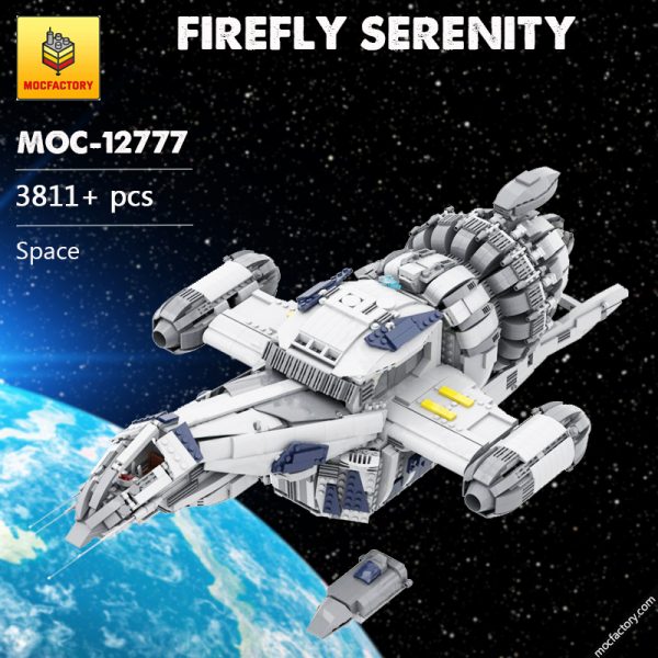 MOC 12777 FIREFLY SERENITY Space by Polyprojects MOC FACTORY - MOULD KING