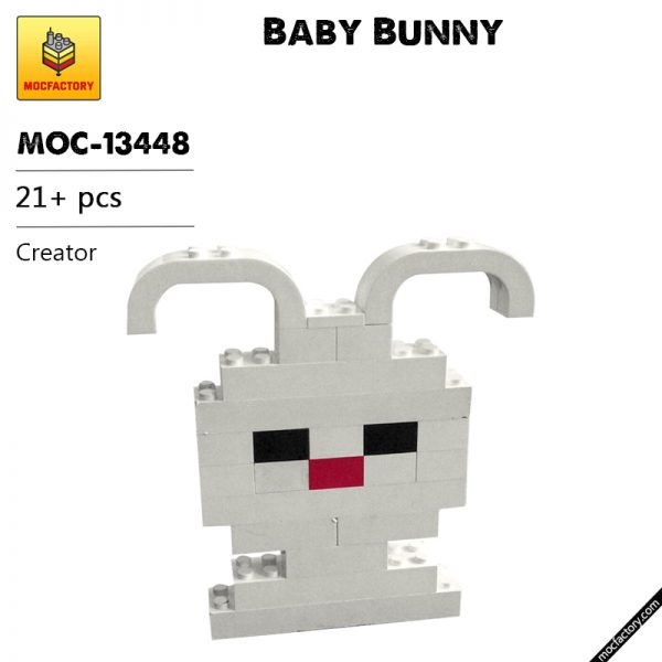 MOC 13448 Baby Bunny Creator by JKolk MOC FACTORY - MOULD KING