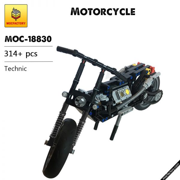 MOC 18830 Motorcycle Technic by MP Factory MOC FACTORY - MOULD KING