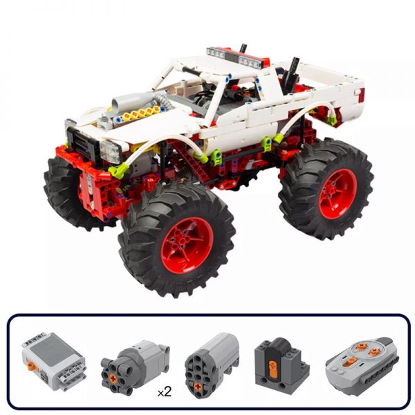 MOC 20507 Monster Truck Off road Car by Nico71 MOC FACTORY 8 - MOULD KING