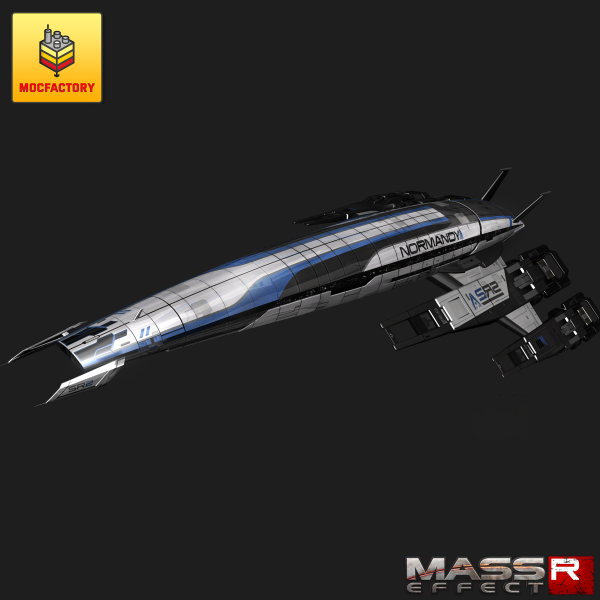 MOC 21541 Mass Effect 3 Normandy SR 2 by ElijahLittle MOC FACTORY 1 - MOULD KING