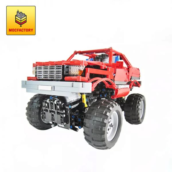 MOC 2168 Monster Truck by Madoca1977 MOC FACTORY - MOULD KING