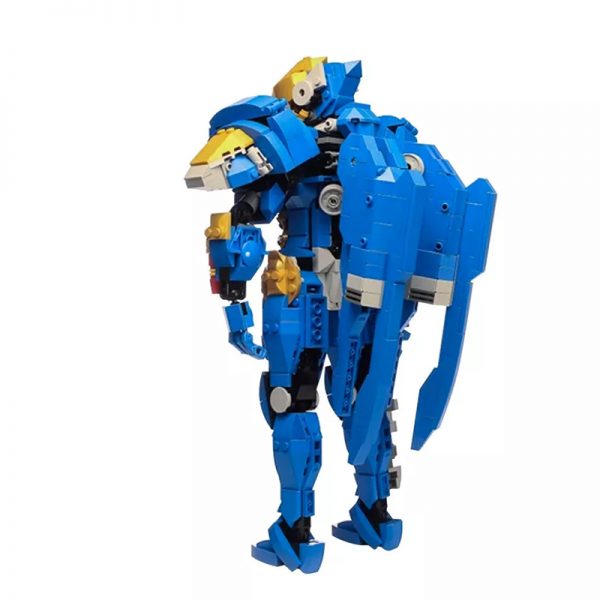 MOC 21722 Overwatch Pharah Super Hero by buildbetterbricks MOC FACTORY 4 - MOULD KING