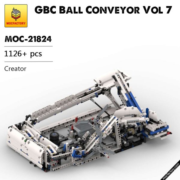 MOC 21824 GBC Ball Conveyor Vol 7 Creator by C3technic MOC FACTOR - MOULD KING