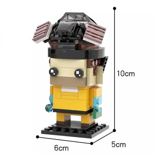MOC 22534 Breaking Bad Brickheadz Collection Walter White Jesse Pinkman Creator by mkibs MOC FACTORY 2 - MOULD KING