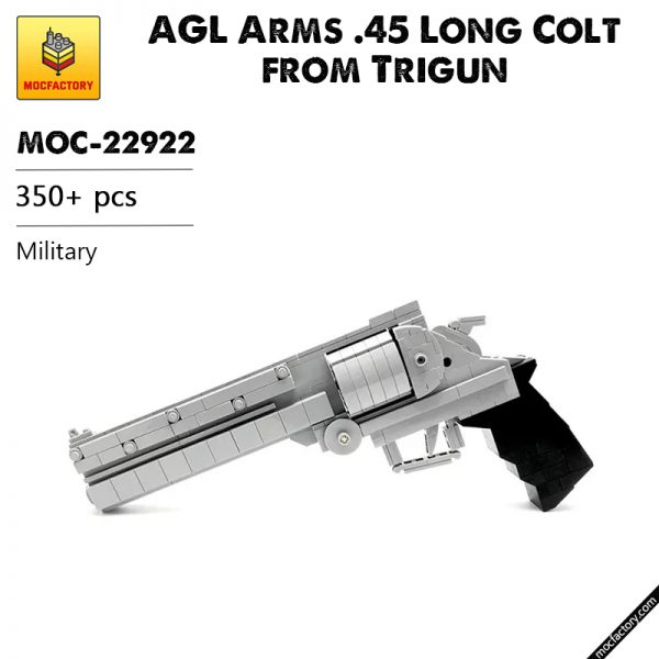 MOC 22922 AGL Arms .45 Long Colt from Trigun Military by Lioncity Mocs MOC FACTORY - MOULD KING