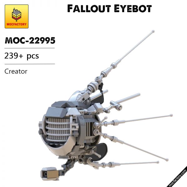 MOC 22995 Fallout Eyebot Creator by daarken MOC FACTORY - MOULD KING