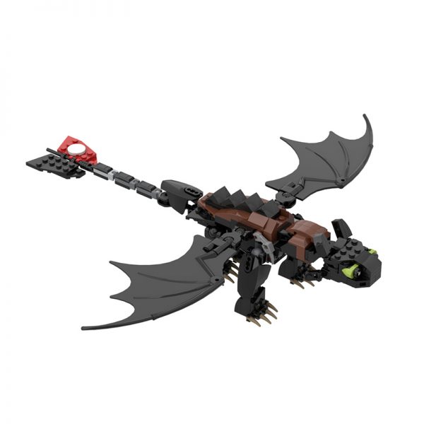 MOC 23064 Toothless How to Train Your Dragon Movie by buildbetterbricks MOC FACTORY 4 - MOULD KING